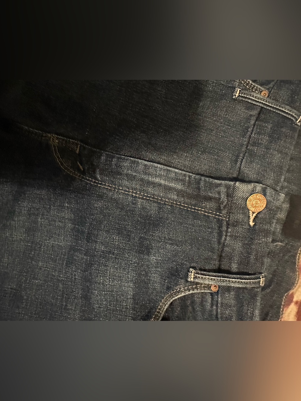 Mother jeans the looker crop in switch it up High-Rise Women's Jeans 32 - Picture 6 of 14